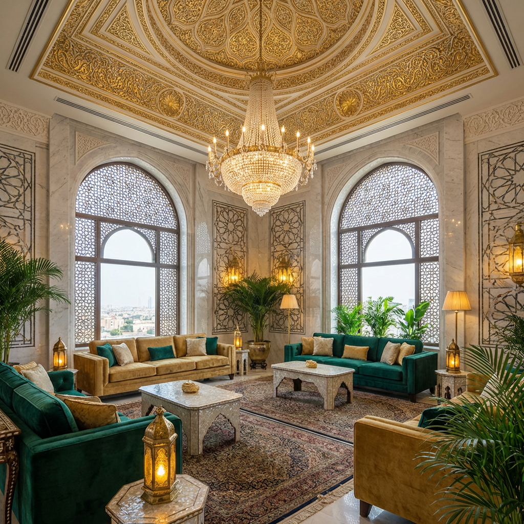 Arabian living room design