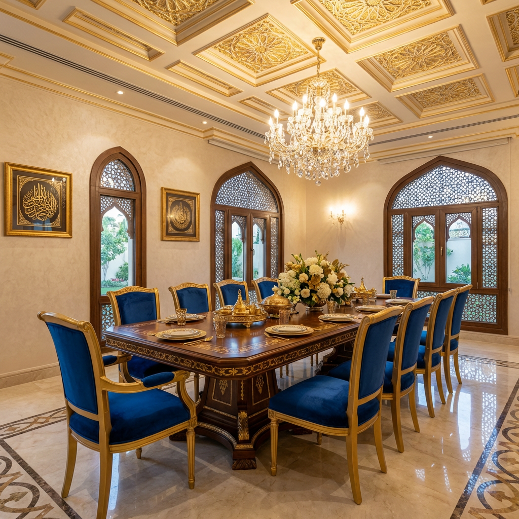 Middle Eastern dining room