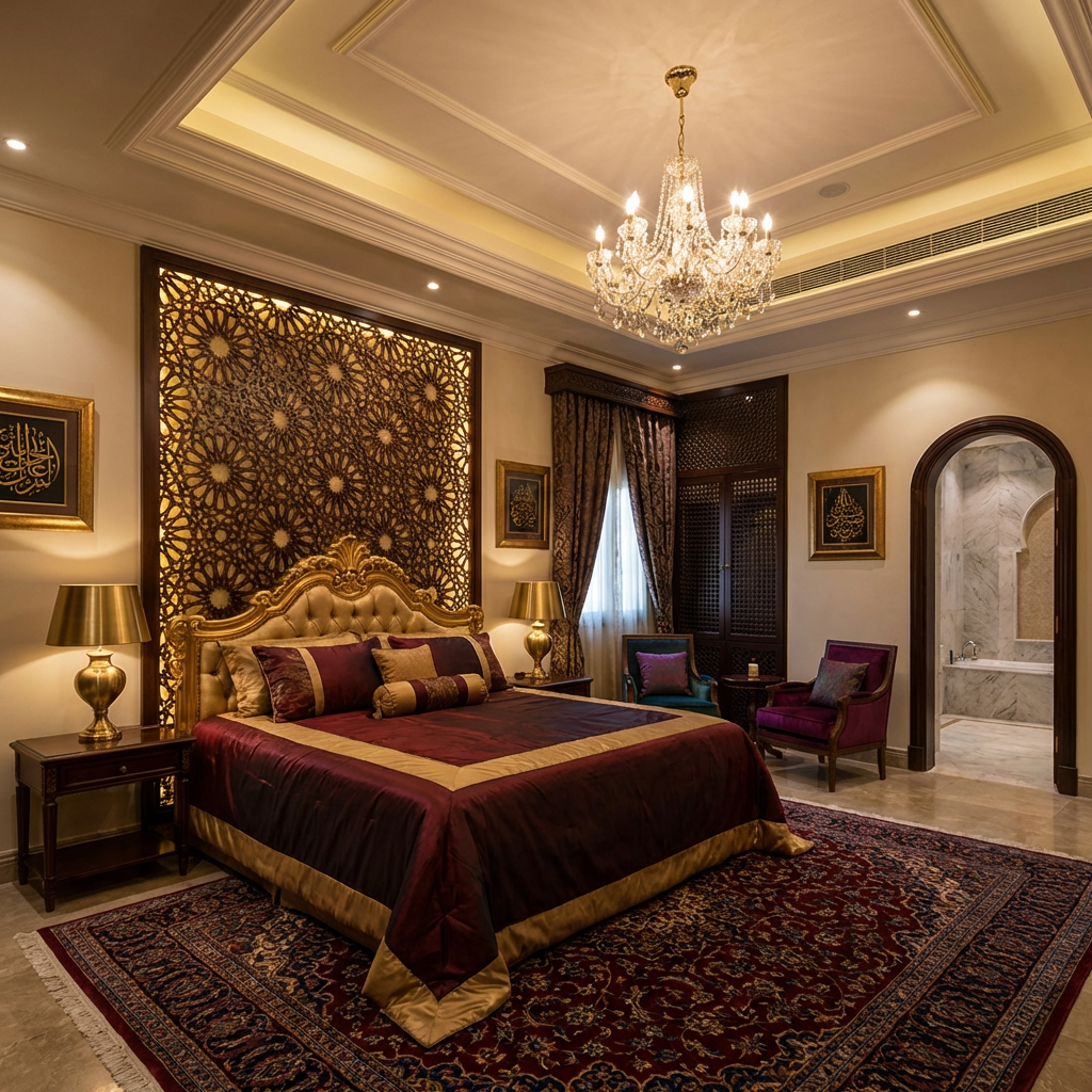 Luxury master bedroom